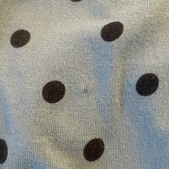 Boden Avery Light Blue Sweater with Button Back - Picture 6 of 7